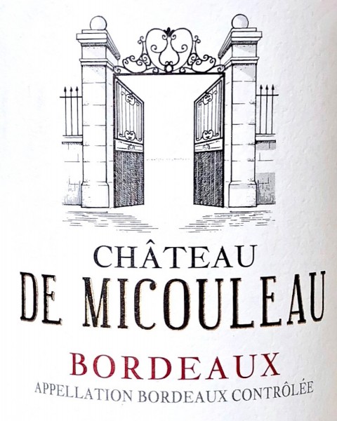 Chateau Micouleau Bordeaux Rouge 18 Bottlebargains