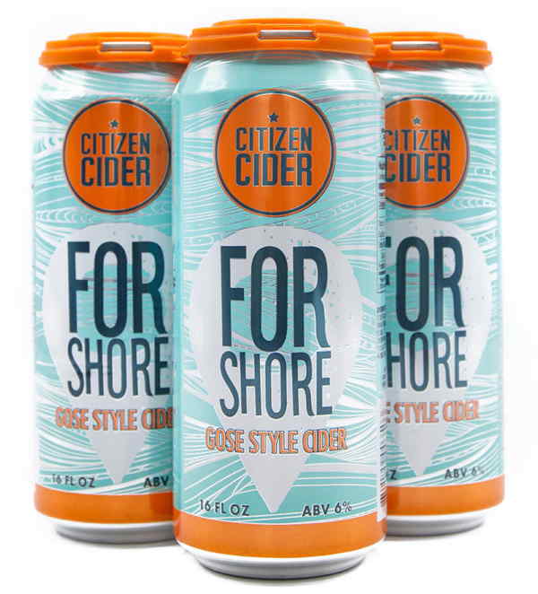 Citizen Cider For Shore Gose Style Cider 16 oz - BottleBargains